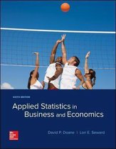 ISE Applied Statistics in Business and Economics