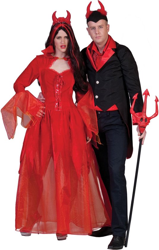 Costume de diable, Diable Develarix, Femme, Taille 36-38, Halloween, Déguisements