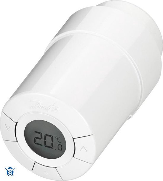het dossier Kolonel Monetair Danfoss Link draadloze radiatorthermostaatkop Connect M30x1.5 adapter, wit  | bol.com