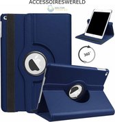 Apple iPad Air (2020) Bookcase - 360 graden draaibare hoes - Donkerblauw