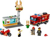 Lego City 60214 Brand bij het Hamburgerrestaurant - Speelgoed - Lego