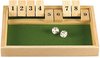 Afbeelding van het spelletje Longfield Dobbelspel Shut The Box 28x20 cm - Speelgoed - Spellen