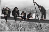 Poster Apen boven New York