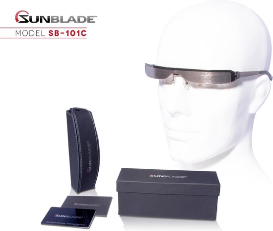 selecteer kennisgeving hoffelijkheid Sunblade SB-101C Fashion - Design zonnebril - Uniek ontwerp zonder glazen!  | bol.com