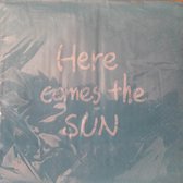 Servetten - Here comes the sun - 33 x 33