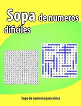 Sopa de numeros dificiles