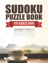 Sudoku puzzle book for adults hard