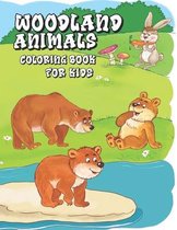 Woodland Animals Coloring Book for Kids
