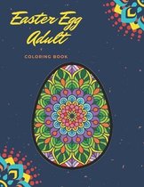 Easter Egg Adult Coloring Book