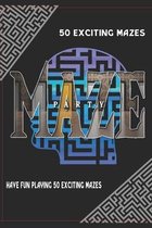 50 Exciting Maze Party Book