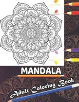 MANDALA Adult Coloring Book