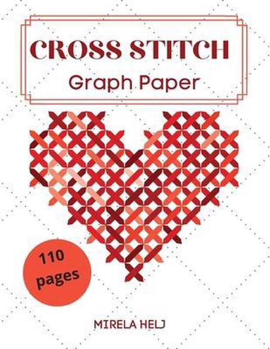 Cross Stitch Graph Paper(110 Pages) - cover