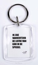 Sleutelhanger ik zag vanochtend de liefd - Bijbel - Christelijk - Majestic Ally - 1 stuk