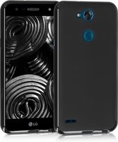 kwmobile telefoonhoesje voor LG X power 3 - Hoesje voor smartphone - Back cover in mat zwart