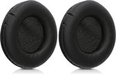 kwmobile 2x oorkussens compatibel met Technics RP DH1200 / DH1200 DJ - Earpads voor koptelefoon in zwart