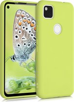 kwmobile telefoonhoesje voor Google Pixel 4a - Hoesje voor smartphone - Back cover in matcha groen
