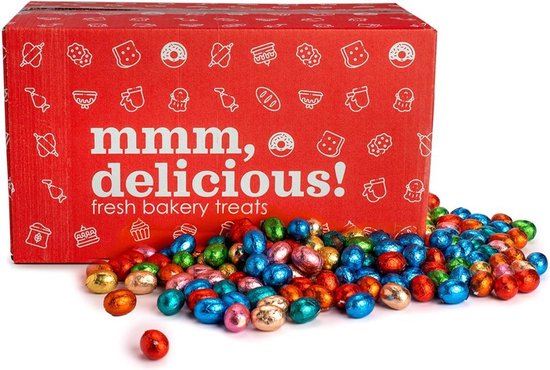 majoor zuiger zich zorgen maken Chocolade paaseitjes mix XXL (10 kg) | bol.com
