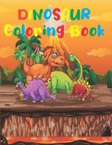 Dinossor Coloring Book for Kids