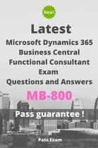 Latest Microsoft Dynamics 365 Business Central Functional Consultant Exam MB-800 Questions and Answers