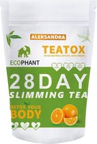 Ecophant Detox Tea Morning Energy 28 Dagen - Afslank en detox kuur - optimaal gewichtsverlies - Natuurlijke thee