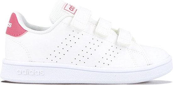 adidas Advantage Sneakers - White/Real Pink/White - Maat | bol.com