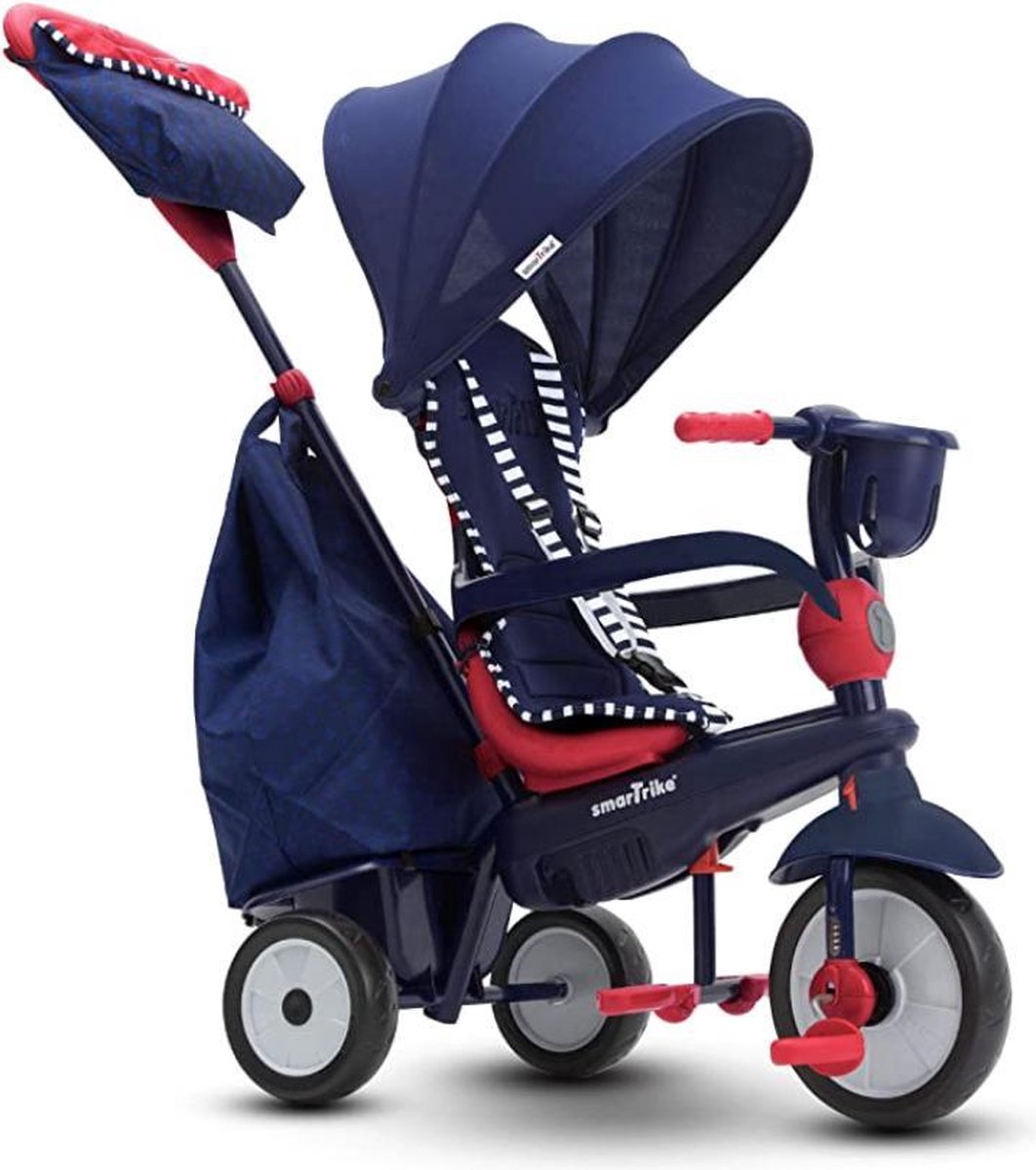 Breeze S Dino 6053200 3-in-1 smarTrike Breeze Multifuctionele driewieler, aanpasbare driewieler voor peuters van 15 maanden tot 36 maanden, dino