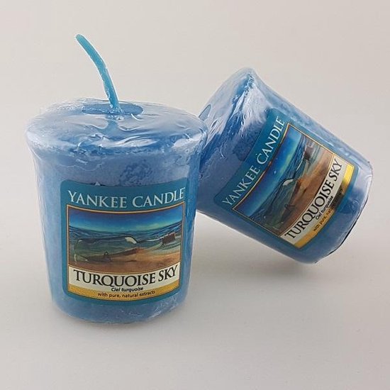 Yankee Candle Turquoise Sky Votive (3 stuks)