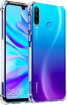 Huawei P30 lite hoesje - huawei p30 lite shock case transparant - huawei p30lite hoesjes - hoesje huawei p30 lite - bescherming huawei p30 lite - beschermhoes huawei p30 lite