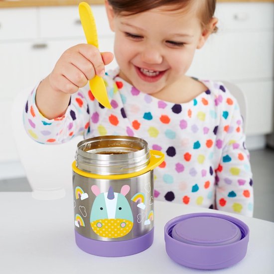 Skip Hop Zoo Bewaardoos - Thermisch - Snackbox - Eenhoorn van Skip Hop — afbeelding 2