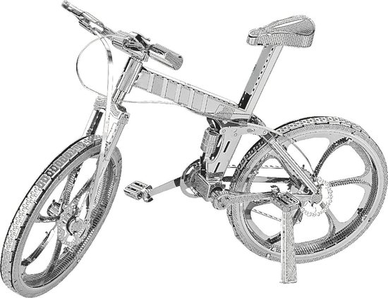 Bouwpakket Miniatuur Modelbouw Mountainbike- metaal | bol.com