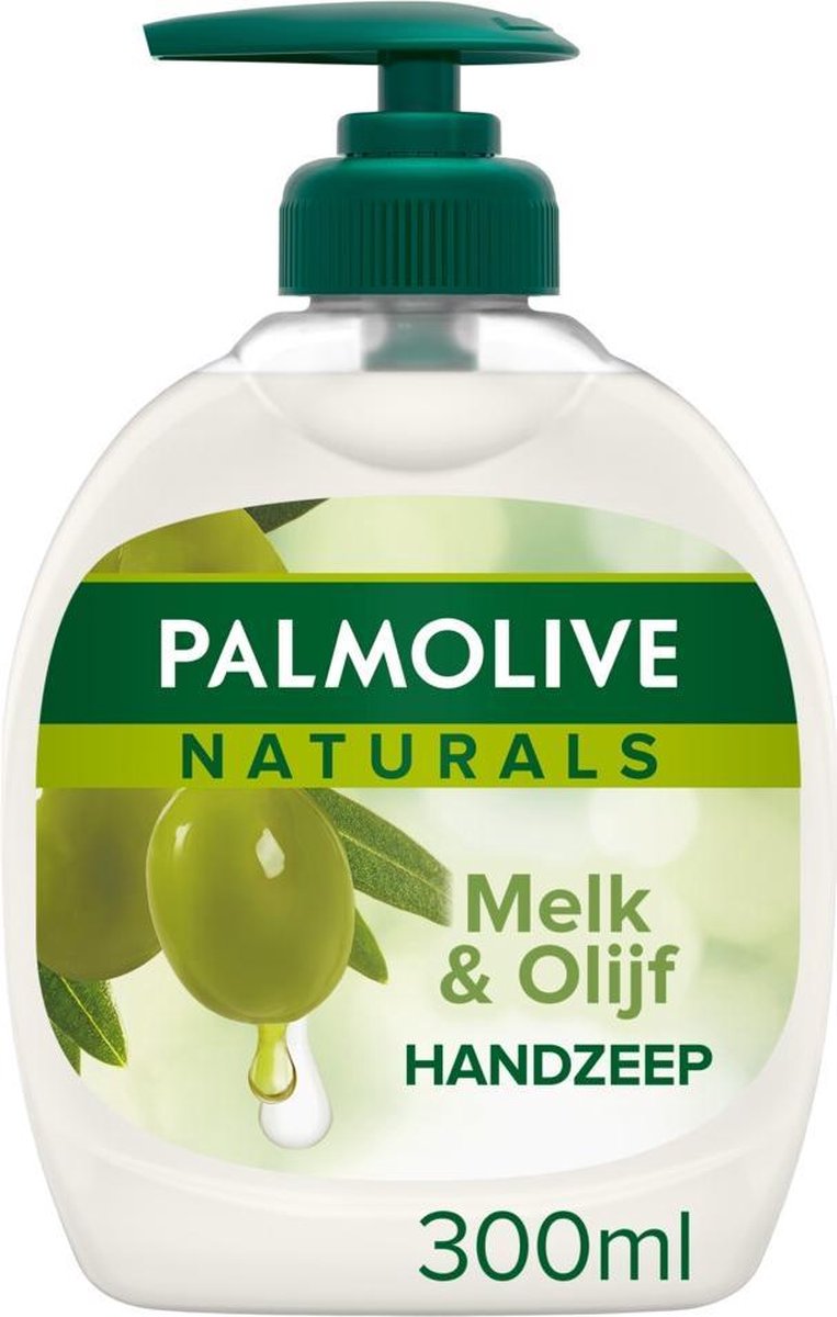 Savon pour les mains Palmolive Naturals Olive - 6 x 300 ml - pack  économique | bol.com