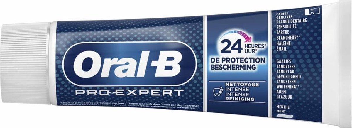 Oral-B Pro-Expert Intense Reiniging Tandpasta - Voordeelverpakking 12 x 75ml