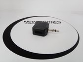 Newtronics audio adapter 2x 3.5mm vrouwelijk - 3.5mm mannelijk - stereo