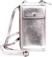 Elvy Fashion - Demi Phone Wallet Bag- Silver - One Size