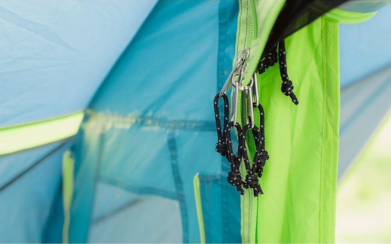 Coleman Meadowood 4L tent - tent 4 persoons - verduisterende tent - grijs/blauw van Coleman — afbeelding 5