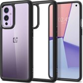 Spigen Ultra Hybrid Backcover OnePlus 9 hoesje - Zwart