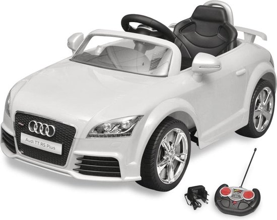 Hoeveelheid van Absurd Chemicaliën Elektrische auto Audi TT RS met afstandsbediening wit | bol.com