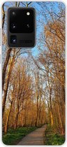 Samsung Galaxy S20 Ultra - Smart cover - Transparant - Bomen