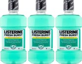 Listerine Fresh Burst Mondwater - 3 x 500 ml