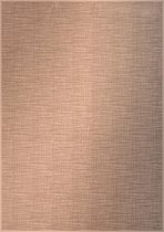 Cadeaupapier inpakpapier Rose Goud Linnenmotief- Breedte 60 cm - 100m lang