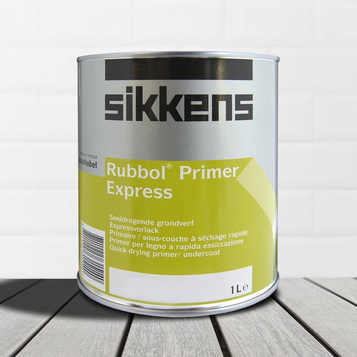 Sikkens Rubbol Primer Express Wit - 2,5 liter op kleur- Grondverf - Dekkend - Buiten - Mat -