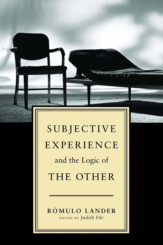 Subjective Experience and the Logic of t - cover