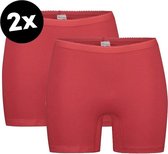 Beeren Dames Softly Short Long Red - XL - 2-Pack