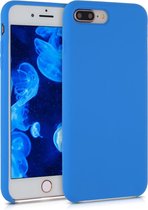 kwmobile telefoonhoesje geschikt voor Apple iPhone 7 Plus / iPhone 8 Plus - Hoesje met siliconen coating - Smartphone case in zeebries
