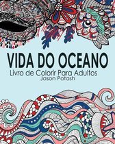 Vida Do Oceano Livro de Colorir Para Adultos