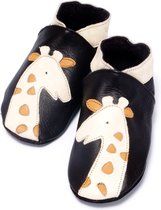 Babyslofjes Unisex bruin giraffe