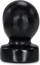 XXLTOYS - Dan - XXL Plug - inbrenglengte 7.5 X 5.8 cm - Black - Uniek design Buttplug - Stevige Anaal plug - Made in Europe