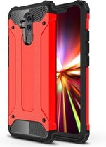 Magic Armor TPU + PC combinatiehoes voor Huawei Mate 20 Lite (rood)