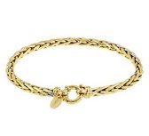 ZilGold 14k gouden armband met daarin een kern van 925 zilver.