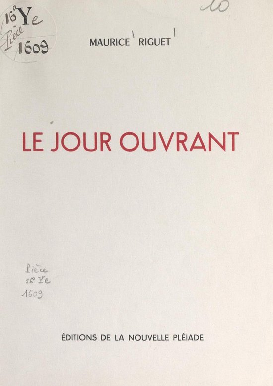 Le jour ouvrant